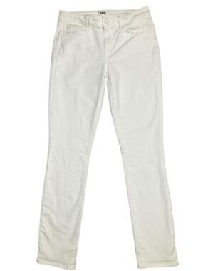 PAIGE Skyline Ankle Peg White Crisp Denim Jeans Size 29 NWOT